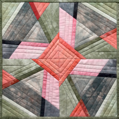 geometric quilt design